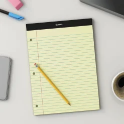 Staples Double-Sheet Notepad, 8.5