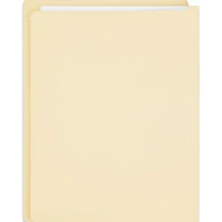 Staples End Tab File Folder, Straight Cut, Letter Size, Manila, Reinforced Tab, 100/Box (ST62568)