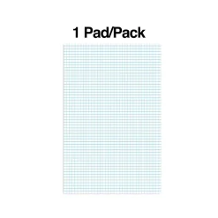 Staples Graph Pad, 11" x 17", Graph Ruled, White, 50 Sheets/Pad (ST57336)