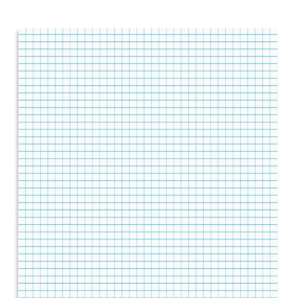 Staples Graph Pad, 11" x 17", Graph Ruled, White, 50 Sheets/Pad (ST57336)