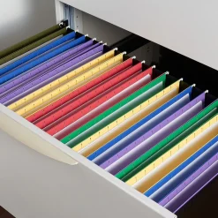 Staples Hanging File Folder, Stright Cut, Legal Size, Standard Green, 25/Box (ST521252/521252)