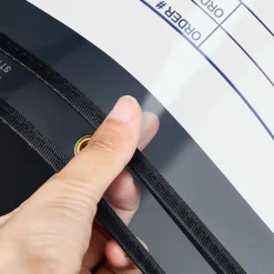 Staples Heavy Duty Stitched Job Ticket Holder, 9" x 12", Clear, 25/Pack (17703)