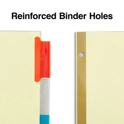 Staples Large Tab Insertable Dividers, 5-Tab, Assorted Colors (13485/11109)