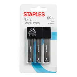 Staples® Lead Refill, 0.5mm, 30/Leads, 3/Pack (10405-CC)
