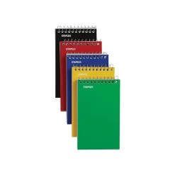 Staples Memo Pads, 3" x 5", College Ruled, Assorted Colors, 75 Sheets/Pad, 240 Pads/Pack (TR11491CT)