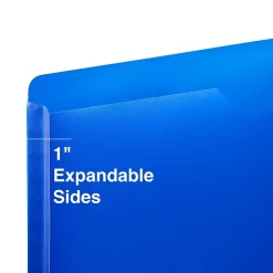 Staples Moisture Resistant File Pockets, Letter Size, Assorted Colors, 10/Pack (TR18372)