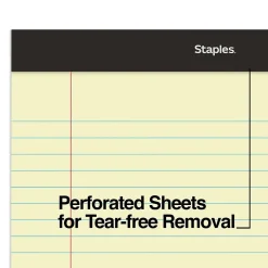 Staples® Notepad, 8.5