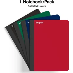 Staples Premium Composition Notebook, 7.5