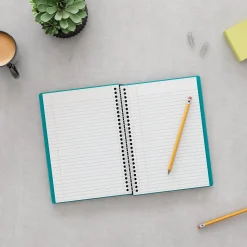 Staples Premium 2-Subject Notebook, 6