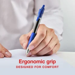 Staples ProGel™ Retractable Gel Pen, Fine Point, 0.7mm, Blue Ink, 36/Pack (ST62108)