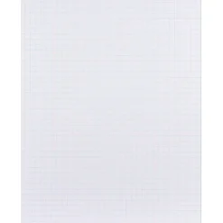 Staples® Quadrille Graph Pads, 50 Sheets, 4 Squares Per Inch, White, 8 1/2"H x 11"W, 36/Ct