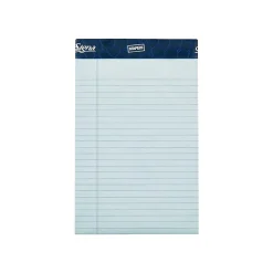 Staples Signa Notepads, 5" x 8", Narrow, Assorted Pastel, 50 Sheets/Pad, 6 Pads/Pack (18139/18139STP)