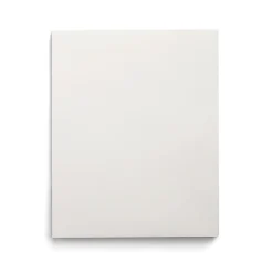 Staples Smooth 2-Pocket Paper Folder, White, 25/Box (27537-CC)