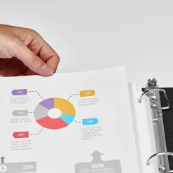 Staples Standard Weight Sheet Protectors, 8.5