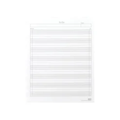 Staples To-Do Arc Notebook System Refill Paper, 8.5" x 11", 50 Sheets, Cornell Ruled,White (19995)
