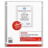 Staples Wall-Mountable Heavyweight Sheet Protector, 8.5" x 11", Diamond Clear, 10/Pack (15945)