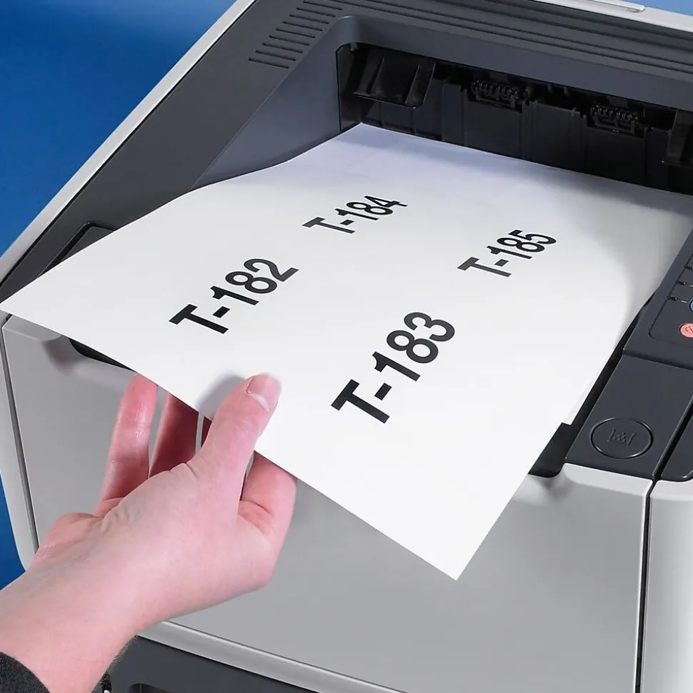 Superscan 4" x 8" Vinyl Envelope Insert Card, 100/Pk