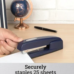 Swingline 747 Business Desktop Stapler, 25-Sheet Capacity, Royal Blue (74729)