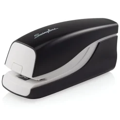 Swingline Breeze Stapler, 20 Sheet Capacity, Black/White (42131)