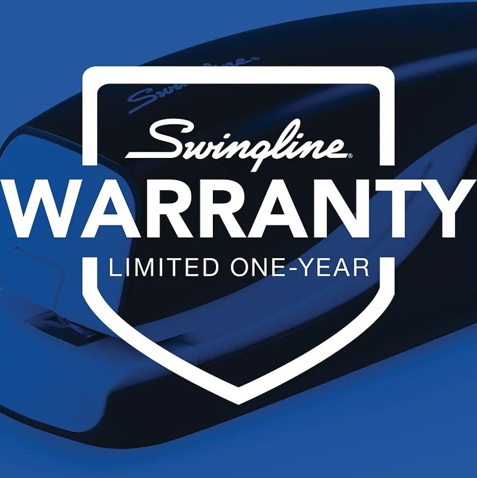 Swingline Breeze Stapler, 20 Sheet Capacity, Black/White (42131)