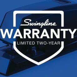 Swingline Commercial Reduced-Effort Electric Desktop Stapler, 20-Sheet Capacity, Black/Silver (6701)