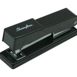 Swingline Compact Desk Stapler with 1,000 Staples Included, 20 Sheet Capacity, Black, (78911)