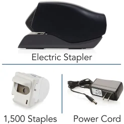 Swingline 502e Desktop Cartridge Electric Stapler, 20-Sheet Capacity, Black (50202)