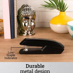 Swingline Eco Friendly Desktop Stapler, 15-Sheet Capacity, Black (54501)