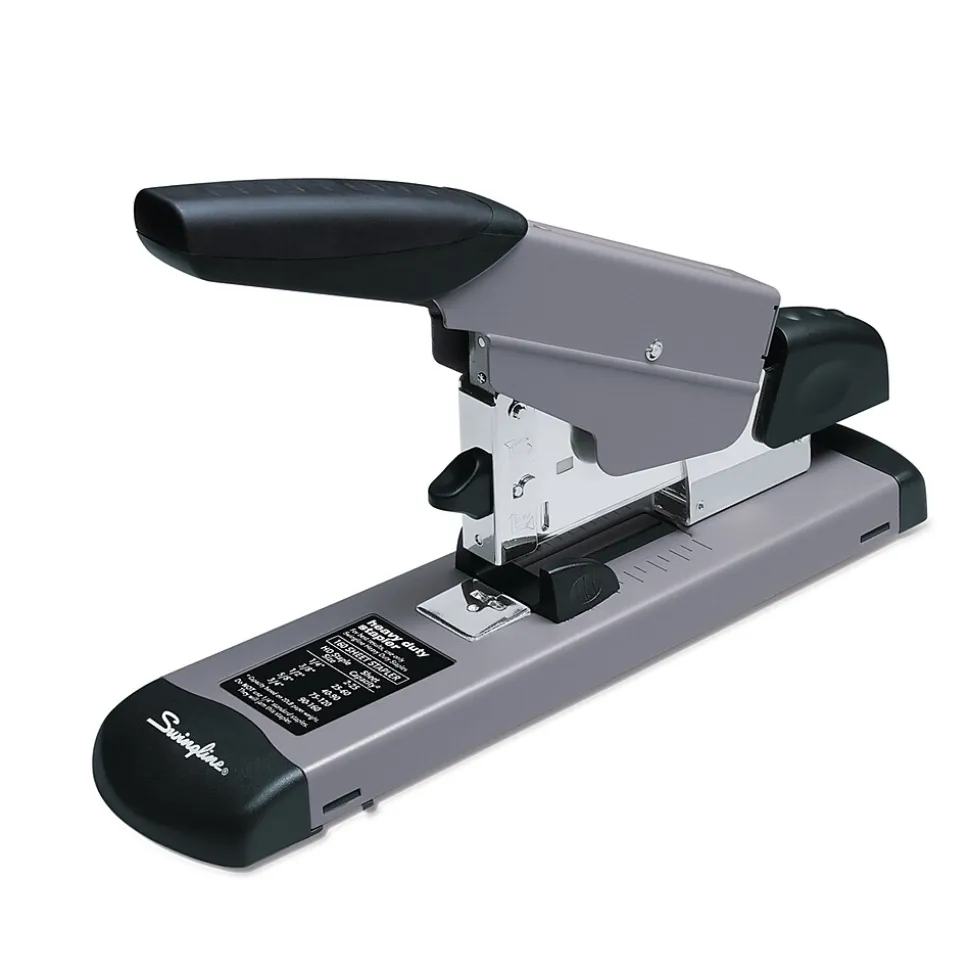 Swingline Heavy Duty Desktop Stapler, 160 Sheet Capacity, Black/Gray (39005)