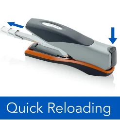 Swingline Optima 40 Desktop Stapler, 40-Sheet Capacity, Silver (S7087840)