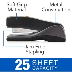 Swingline Optima Desktop Stapler, 25-Sheet Capacity, Black (87815)