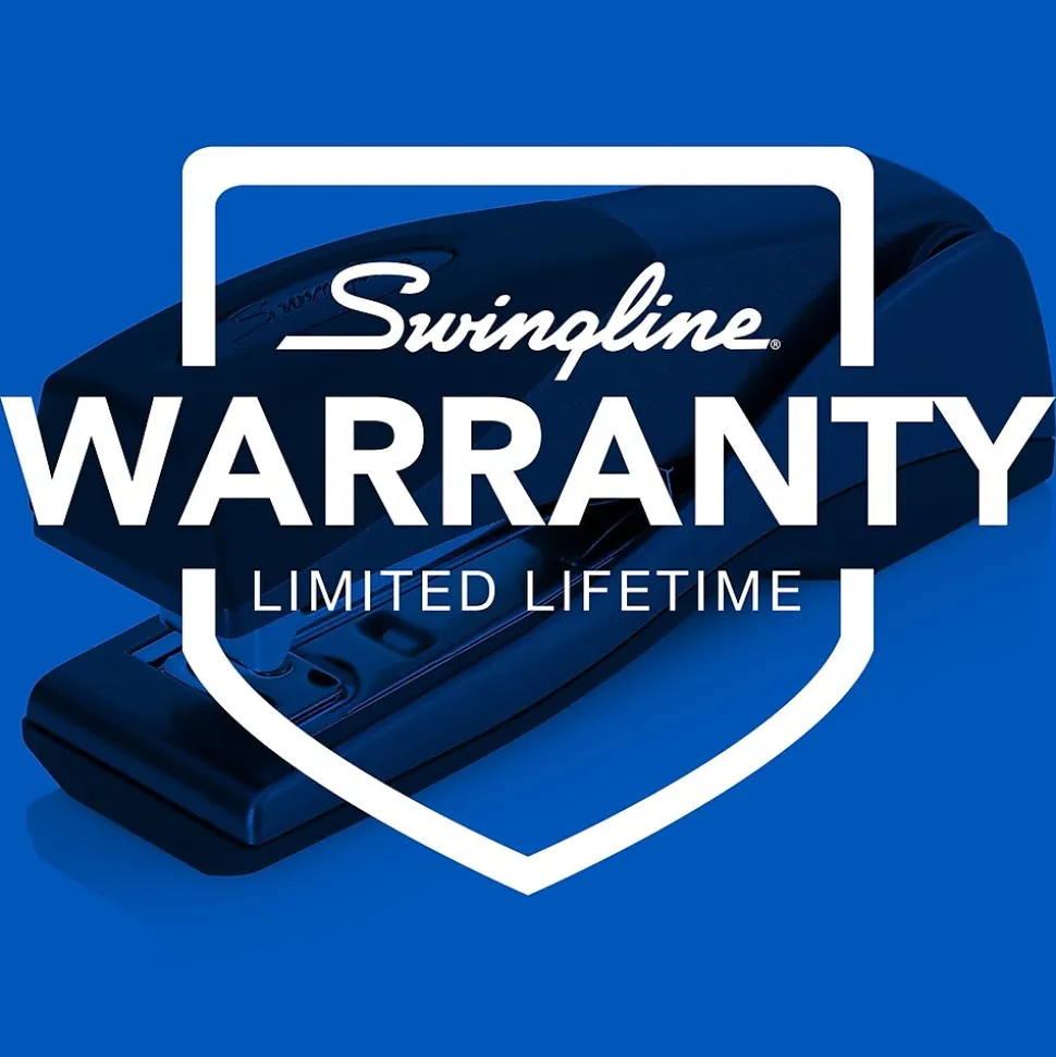 Swingline Optima Desktop Stapler, 25-Sheet Capacity, Black (87815)