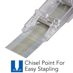 Swingline Premium High Capacity Staples, 0.38 Leg Length, 5000/Box (69495)