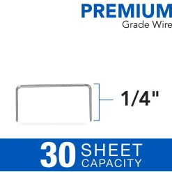 Swingline Staples, 0.25 Leg Length, 5000/Box (50050)