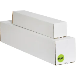 Tape Logic 1" Circle "MAY" Month of the Year Labels, Fluorescent Green, 500/Roll