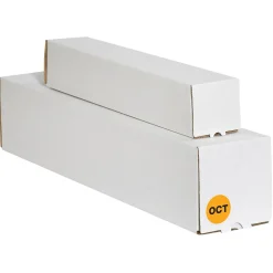 Tape Logic 2" Circle "OCT" Months of the Year Label, Fluorescent Orange, 500/Roll