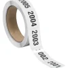 Tape Logic 1" x 1 1/2" Consecutive Numbered Labels, 2001-2500, 500/Roll