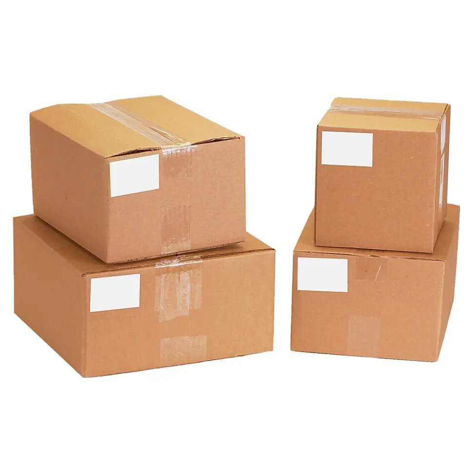 Tape Logic 4" x 6" Rectangle Inventory Label, White, 500/Roll