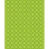 Tape Logic® Fluorescent Circle Laser Labels, 3/4", Fluorescent Green, 10800/Case (LL190GN)