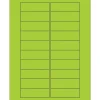 Tape Logic Rectangle Laser Labels, 3" x 1", Fluorescent Green, 2000/Case (LL174GN)