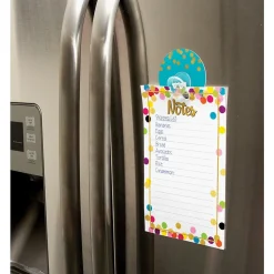 Teacher Created Resources Clingy Thingies® Bulldog Clips, 3.125" Wide, Assorted Colors, 12/Pack(TCR77374)