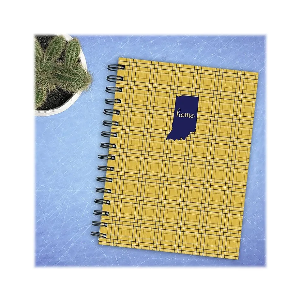 TF Publishing Indiana Soft Journal, 7" x 9", Golden Plaid (99-INDY2)