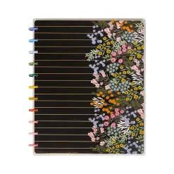 The Happy Planner Soft Florals Notebook, 8.5" x 11", Dotted, 60 Sheets, Multicolor (NPB-057)