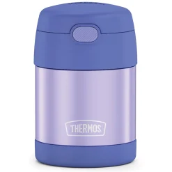 Thermos FUNtainer Stainless Steel Vacuum-Insulated Food Jar, 10-Oz., Purple (THRF3100PU6)