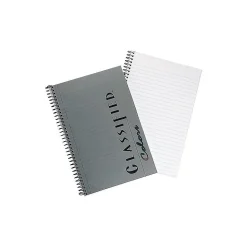 TOPS Classified Colors 1-Subject Notebooks, 5.5" x 8.5", Narrow Ruled, 100 Sheets, Gray/Silver (73507)