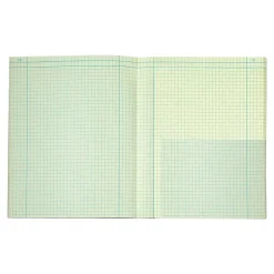 TOPS Computation Notebooks, 9.5" x 11.75", Quad, 75 Sheets, Red (35126)