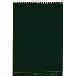 TOPS Docket Steno Book, 6" x 9", Gregg Ruled, Canary, 100 Sheets/Pad (63851)