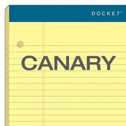 TOPS Double Docket Writing Tablet, 8-1/2