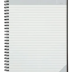 TOPS Idea Collective 1-Subject Professional Notebooks, 5.8" x 8.3", College Ruled, 80 Sheets, Black (56897)