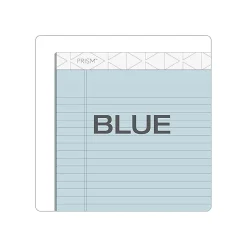 TOPS Prism+ Notepads, 8.5" x 11.75", Wide, Blue, 50 Sheets/Pad, 12 Pads/Pack (TOP63120)